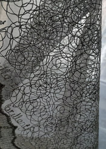 Briland Modern Klasik Beyaz Tül Perde 2 adet - Görsel 4