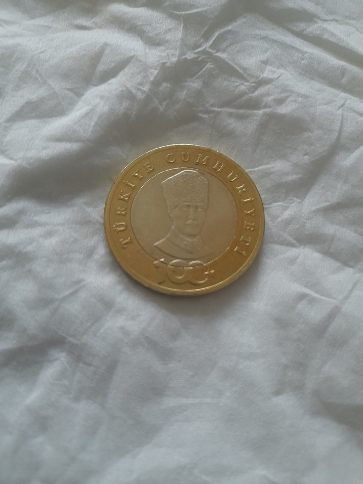 KOLEKSİYONLUK 5 TL ÇİL 100.YIL - Görsel 2