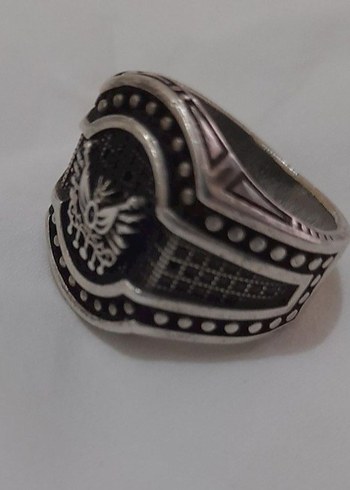 925 AYAR OSMANLI DEVLET ARMALI YÜZÜK - Görsel 5