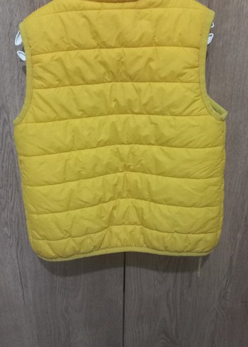 Sarı Erkek Çocuk Fermuarlı Yelek - Görsel 2