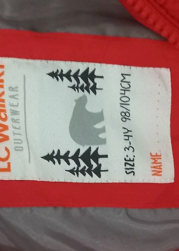 Erkek Çocuk Kırmızı Mont - Görsel 3