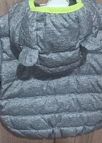 Gri Erkek Çocuk  Mont - Görsel 2