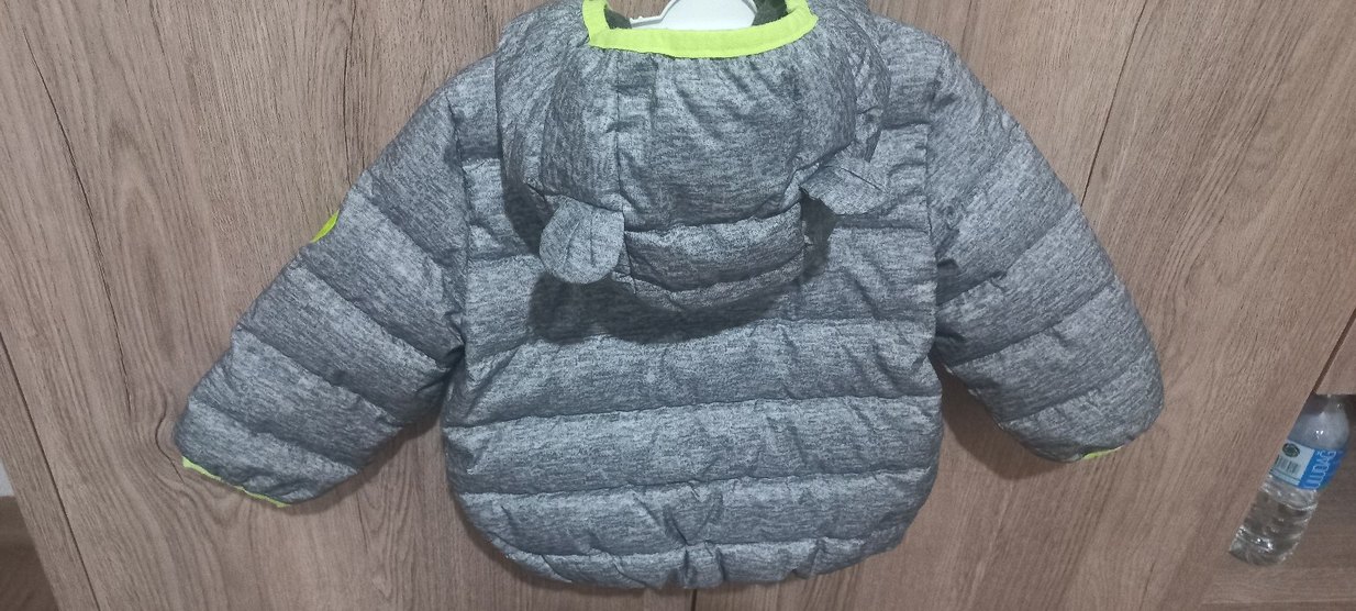 Gri Erkek Çocuk  Mont - Görsel 2