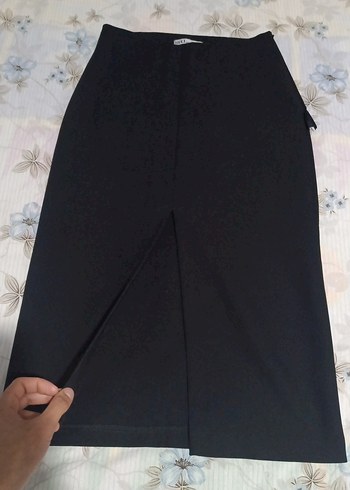 Siyah Uzun Kadın Etek - Görsel 2