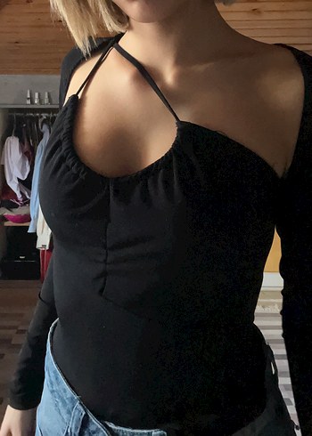 Siyah body - Görsel 2