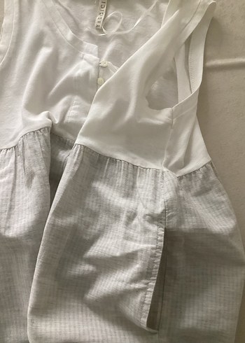 Yargıcı %100 Pamuklu Bohem Kesim Mini/
Midi Elbise - L Beden - Görsel 5