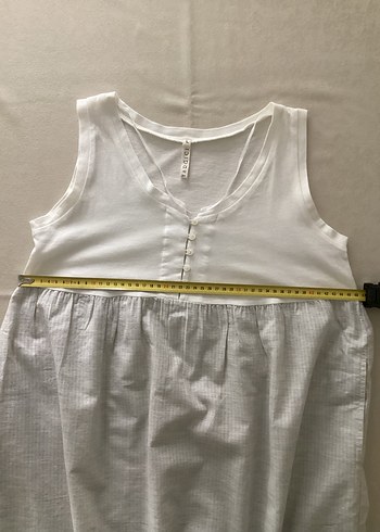 Yargıcı %100 Pamuklu Bohem Kesim Mini/
Midi Elbise - L Beden - Görsel 2