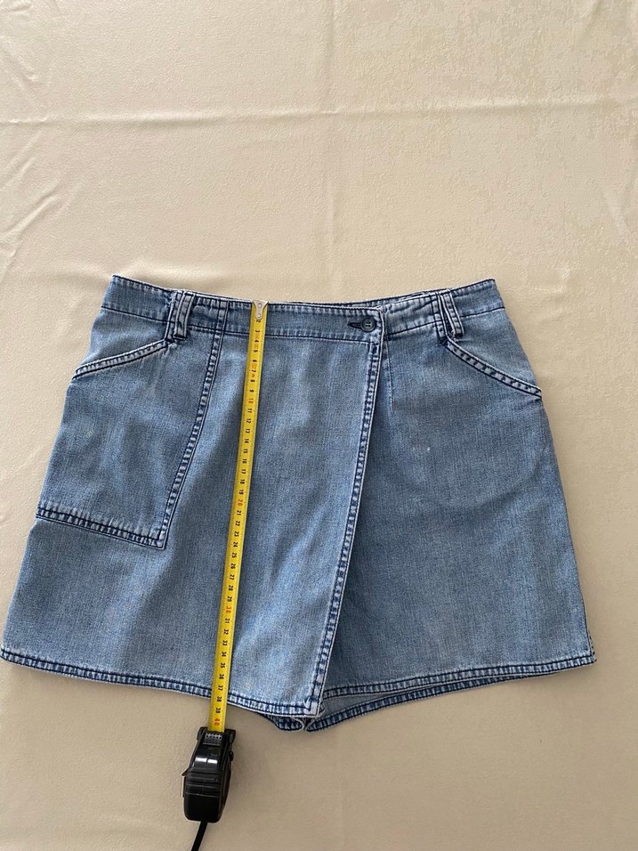 Polo Garage Vintage Denim Etek-Pantolon - Görsel 3