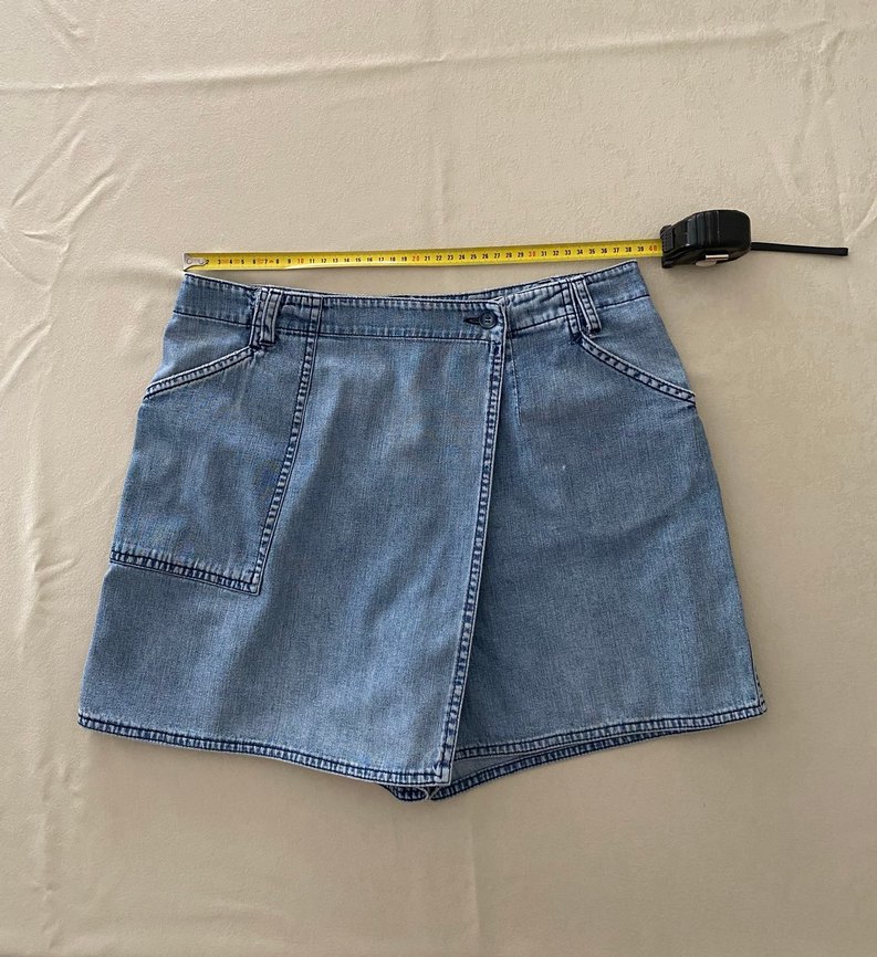 Polo Garage Vintage Denim Etek-Pantolon - Görsel 2