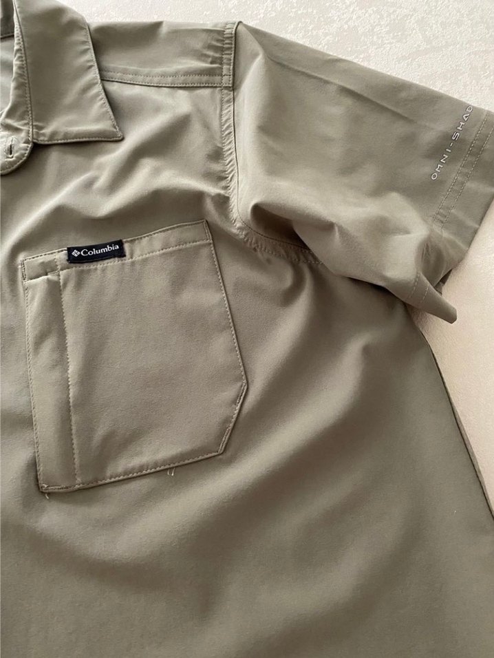 Columbia Silver Ridge 2.0 Short Sleeve Haki Erkek Gömlek M Beden - Görsel 3
