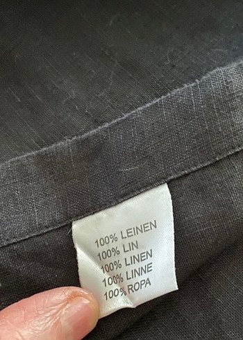 Ettore Firenze %100 Keten Siyah Safari
Gömlek M Beden (Tertemiz) - Görsel 6