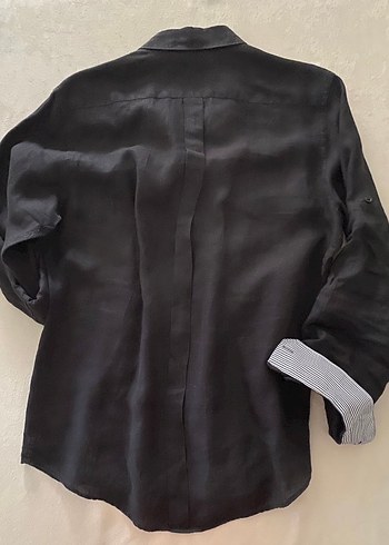 Ettore Firenze %100 Keten Siyah Safari
Gömlek M Beden (Tertemiz) - Görsel 5