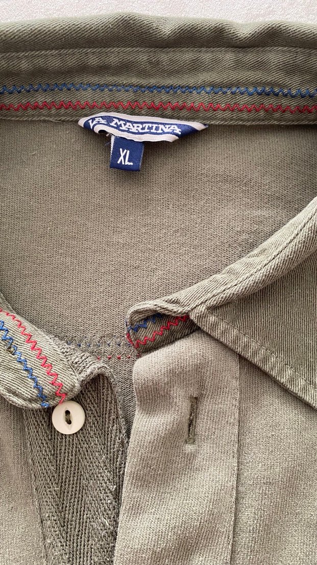 La Martina Haki Uzun Kollu Polo
Tişört - XL Beden (Orijinal) - Görsel 5