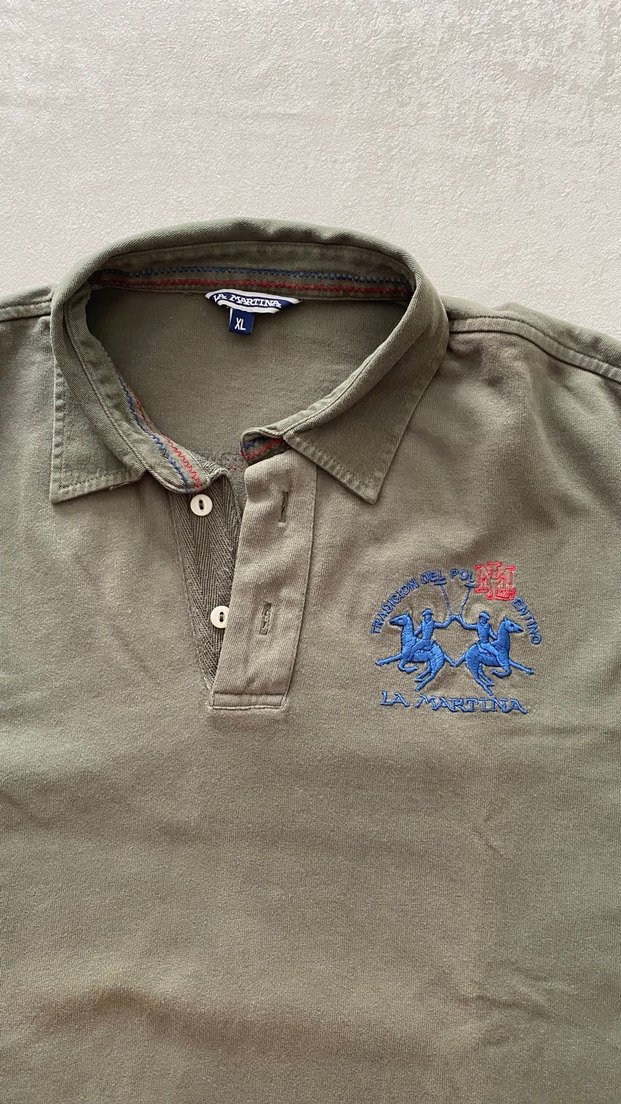 La Martina Haki Uzun Kollu Polo
Tişört - XL Beden (Orijinal) - Görsel 4