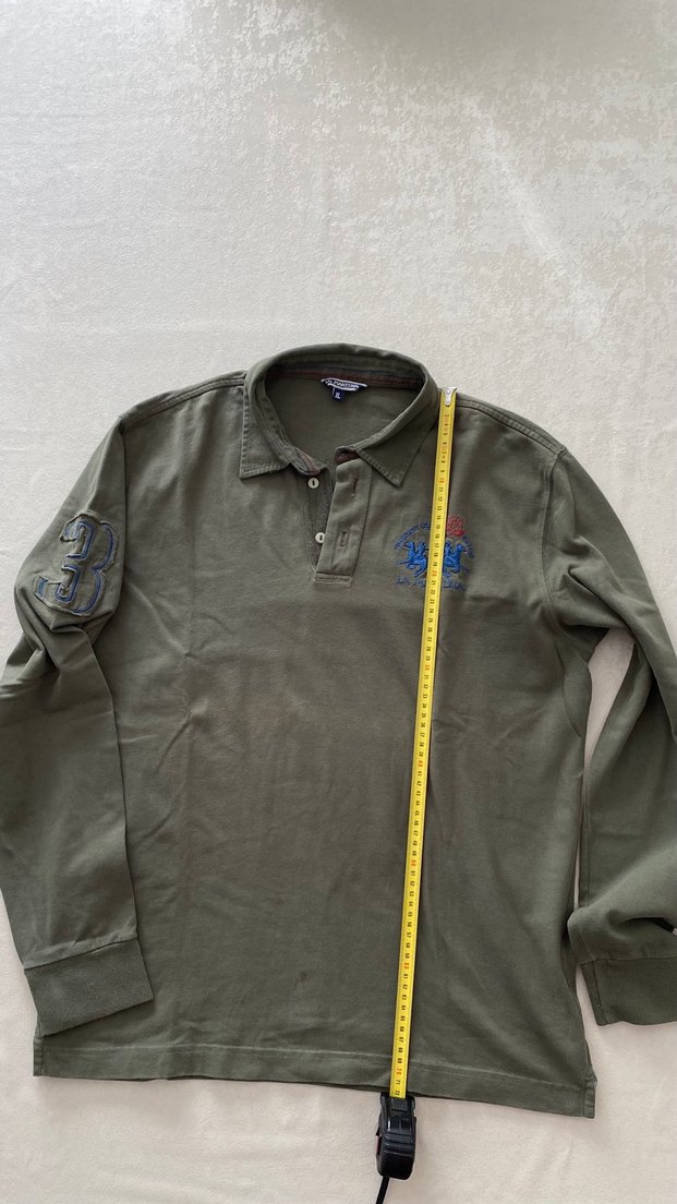 La Martina Haki Uzun Kollu Polo
Tişört - XL Beden (Orijinal) - Görsel 2