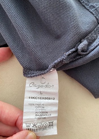 Cazador %100 Pamuk Antrasit Polo
Yaka Üst - L Erkek - Görsel 5