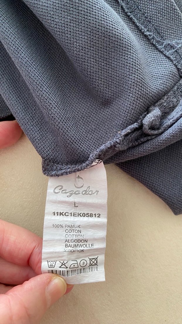 Cazador %100 Pamuk Antrasit Polo
Yaka Üst - L Erkek - Görsel 5