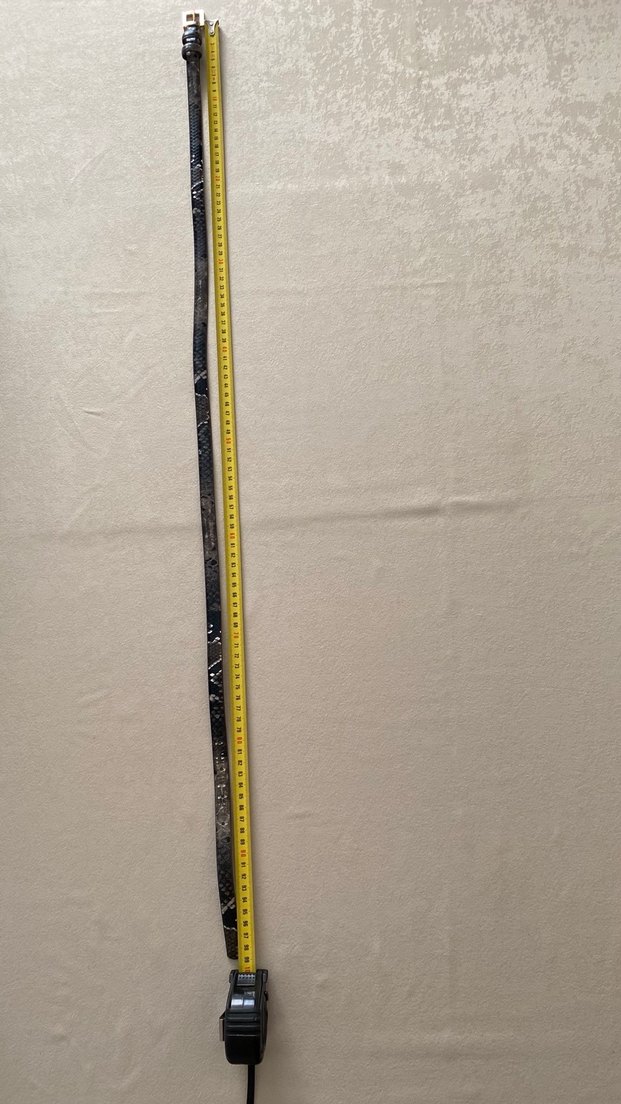 Tara Jarmon (T:M) Orijinal Yılan Derisi
Desenli Ince Deri Kemer - Görsel 5