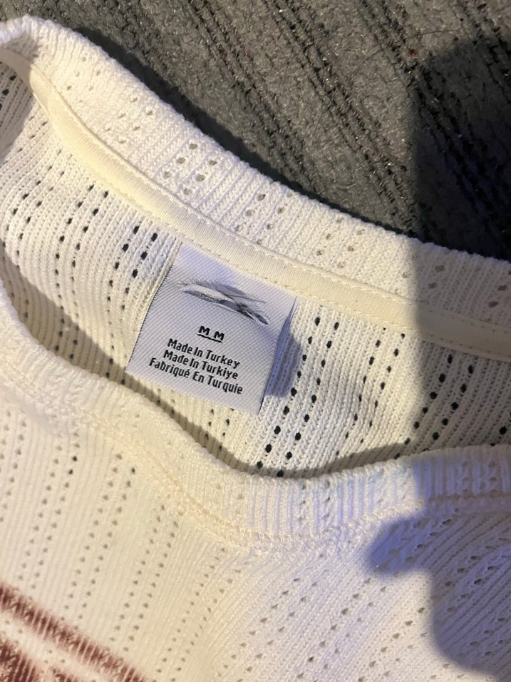 Beyaz Uzun Kollu Baskılı Tişört - Görsel 2