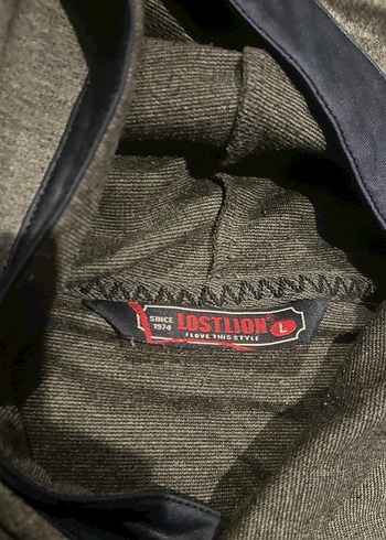 Kapüşonlu Sweatshirt Gri - Görsel 2