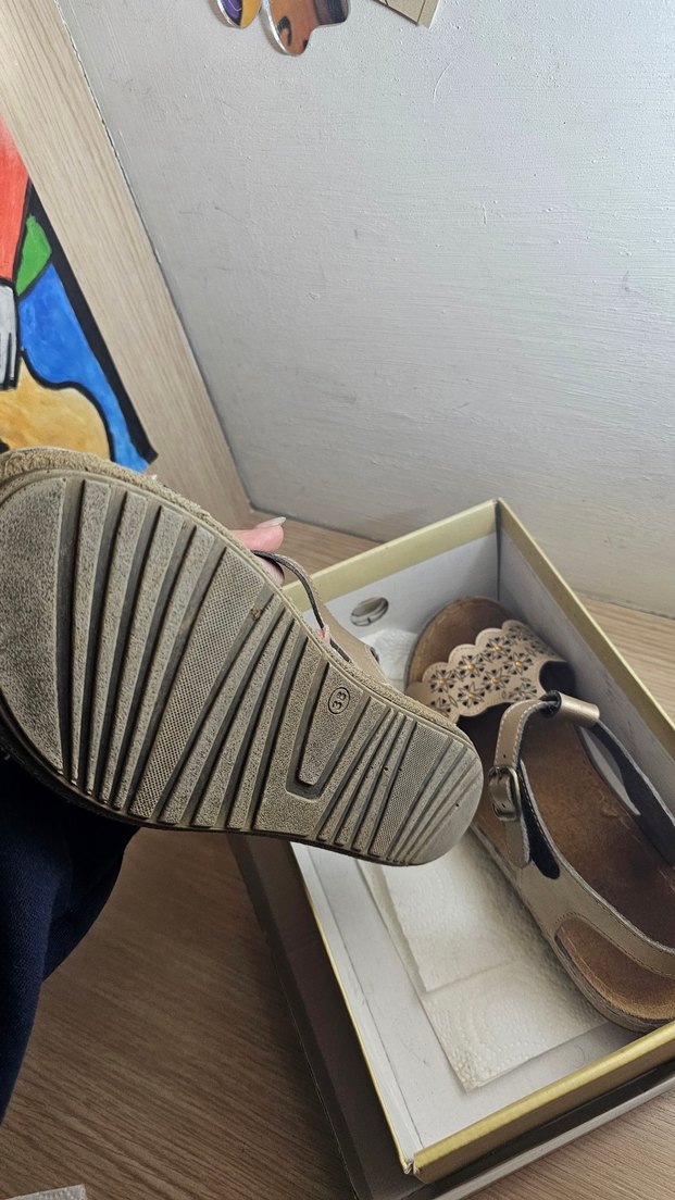 Bej Kadın  Sandalet - Görsel 2