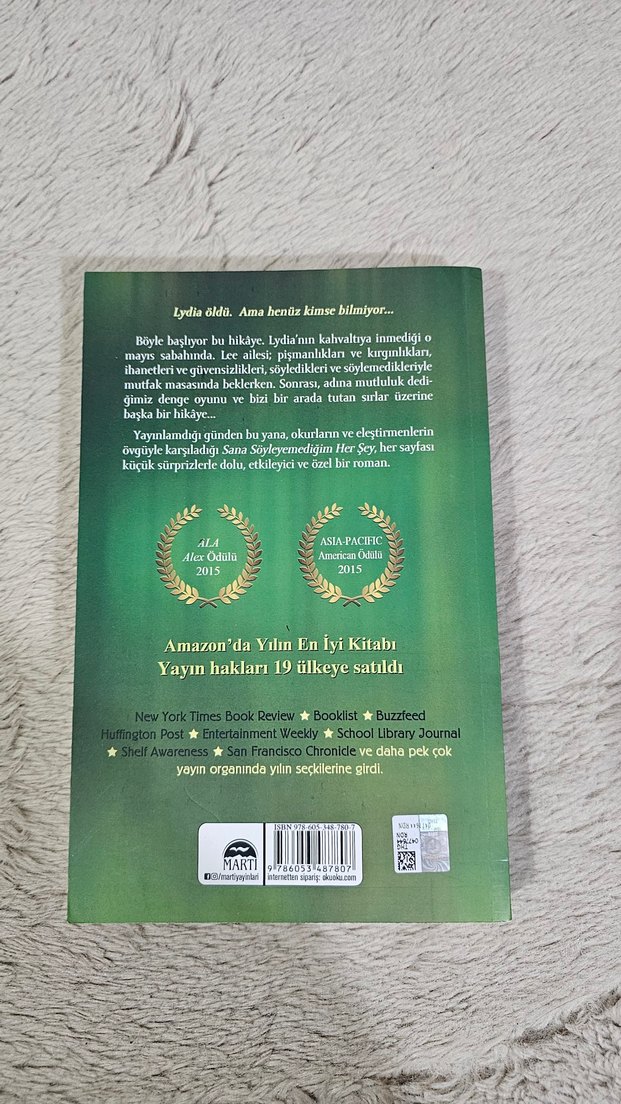 Sana Söyleyemediğim Her Şey - Celeste Ng - Görsel 2