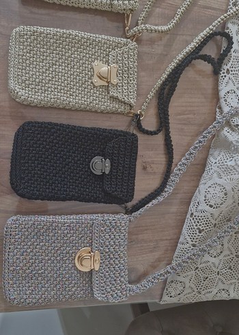 El Örgüsü Kadın Çapraz çanta - Görsel 4