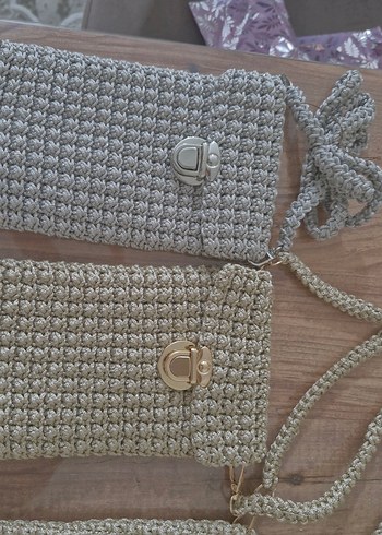 El Örgüsü Kadın Çapraz çanta - Görsel 5