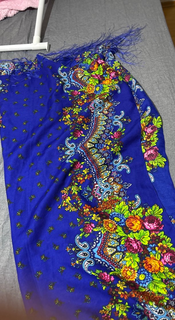 Renkli Bohem Kadın Şal - Görsel 2