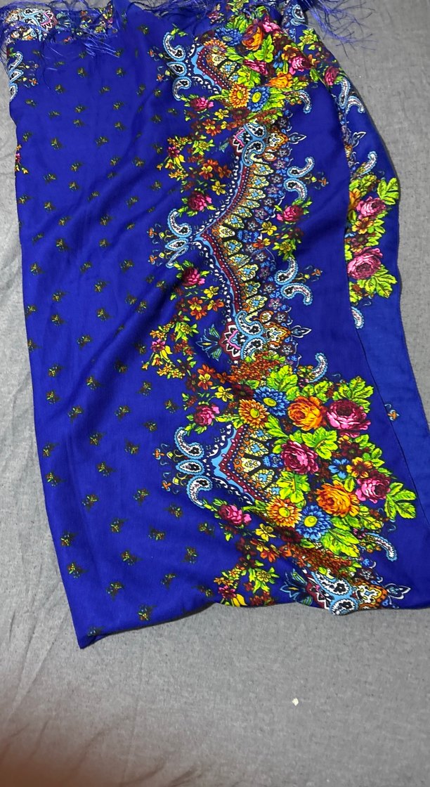 Renkli Bohem Kadın Şal - Görsel 3