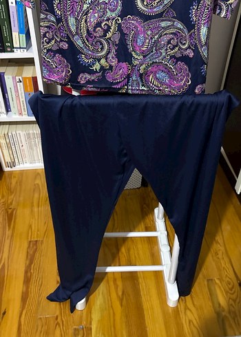 Bohem Uzun Kollu Bağlamalı Hamile Tunik Mor - Görsel 2