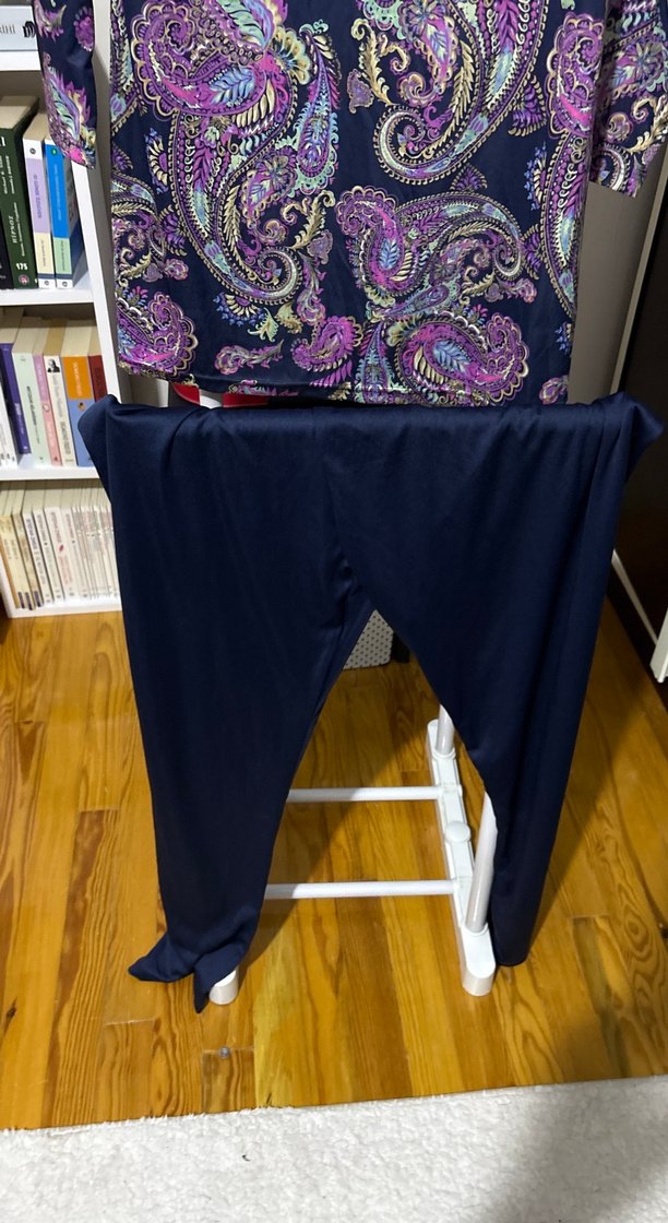 Bohem Uzun Kollu Bağlamalı Hamile Tunik Mor - Görsel 2