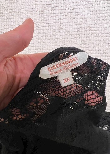 Siyah Dantel Detaylı Bohem Kadın Kimono - Görsel 3