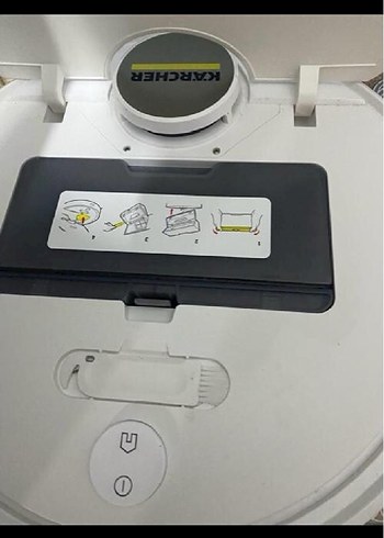 Karcher Beyaz Gri Robot Süpürge - Görsel 2