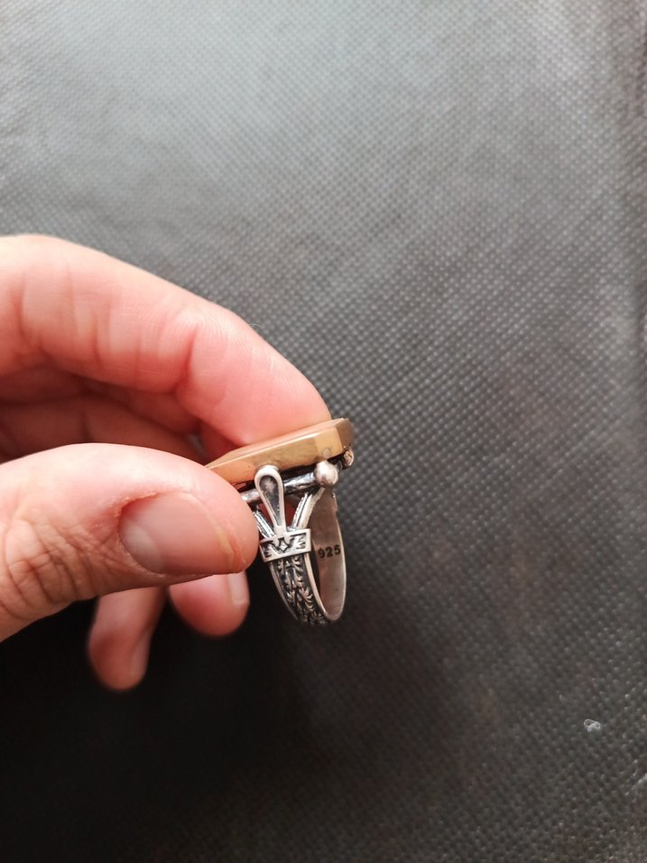 GÜMÜŞ YÜZÜK ELİF TASARIMLI - Görsel 5