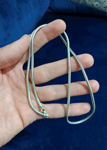 GÜMÜŞ KOLYE PANDORA MODEL TEK UYGUN FİYAT - Görsel 3