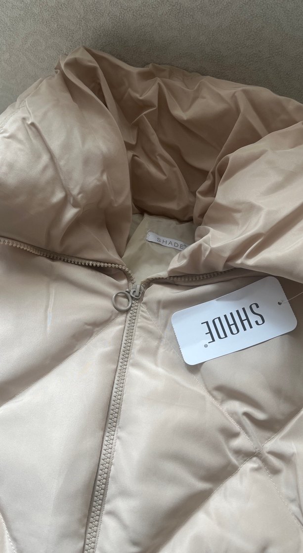 Bej  Kadın Kışlık Mont - Görsel 2