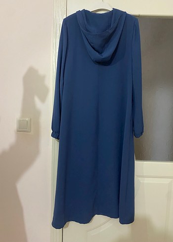 LACİVERT TESETTÜR PARDESÜ - Görsel 2