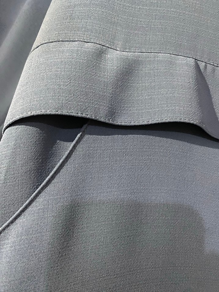 LACİVERT TESETTÜR PARDESÜ - Görsel 4