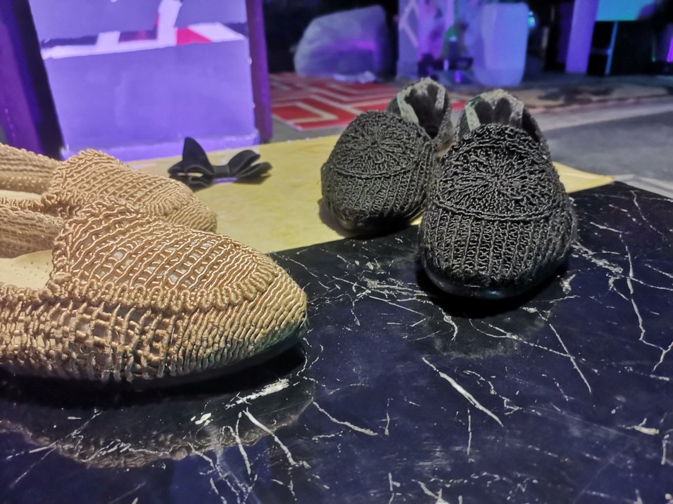 Mor Örgü Kadın Dolgu Topuk Espadril - Görsel 2