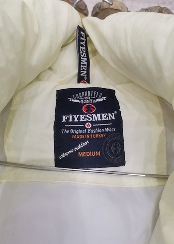 Beyaz Kadın Kışlık Kürklü Mont - Görsel 2