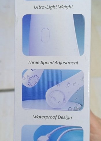 Beyaz Esnek Boyun Vantilatörü BLIC BWFN12 - Görsel 2