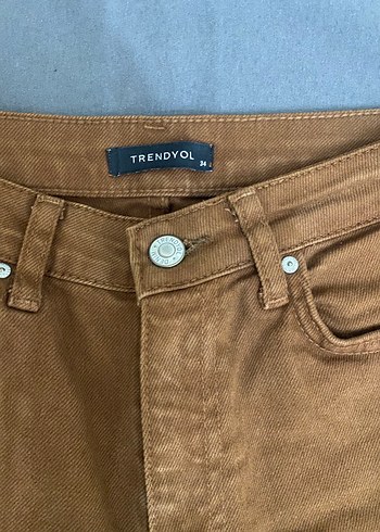 Kahverengi Kadın Regular Fit Pantolon - Görsel 2