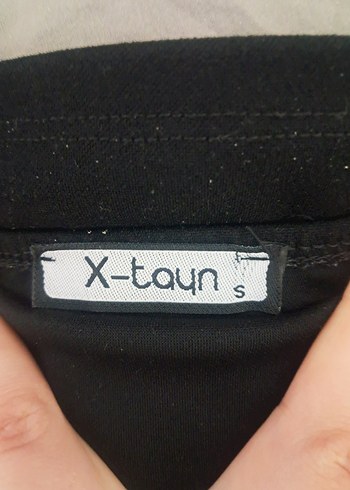 Düğmeli Siyah Likralı Şık Büstüyer - Görsel 3