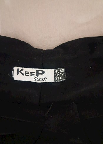 Siyah Drapeli Midi Elbise - Görsel 2