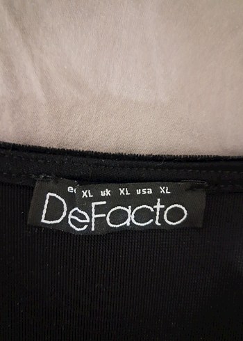 Siyah Pırıltılı Defacto Uzun Kollu Elbise - Görsel 3