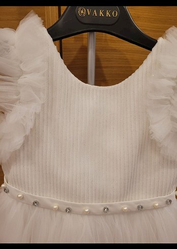 beyaz tullu elbise - Görsel 4