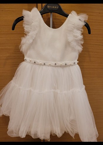 beyaz tullu elbise - Görsel 2