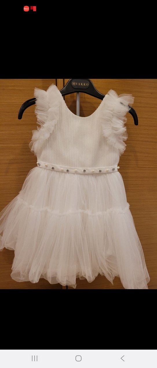 beyaz tullu elbise - Görsel 2