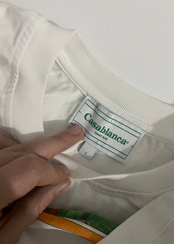 Beyaz Pamuklu Baskılı Erkek Tişört - Görsel 2